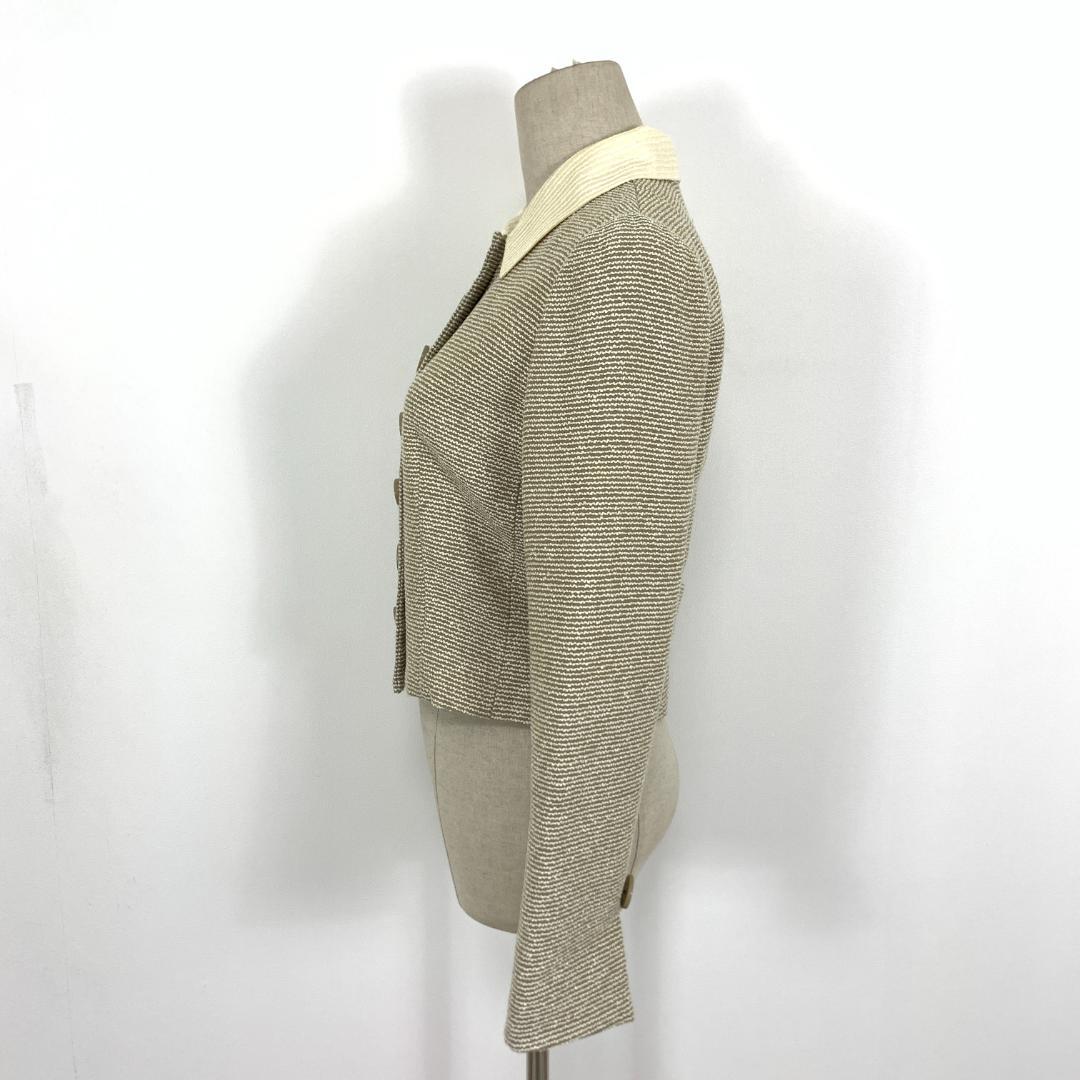 LA9302 クリスチャンディオール ジャケット ベージュ ウール 9