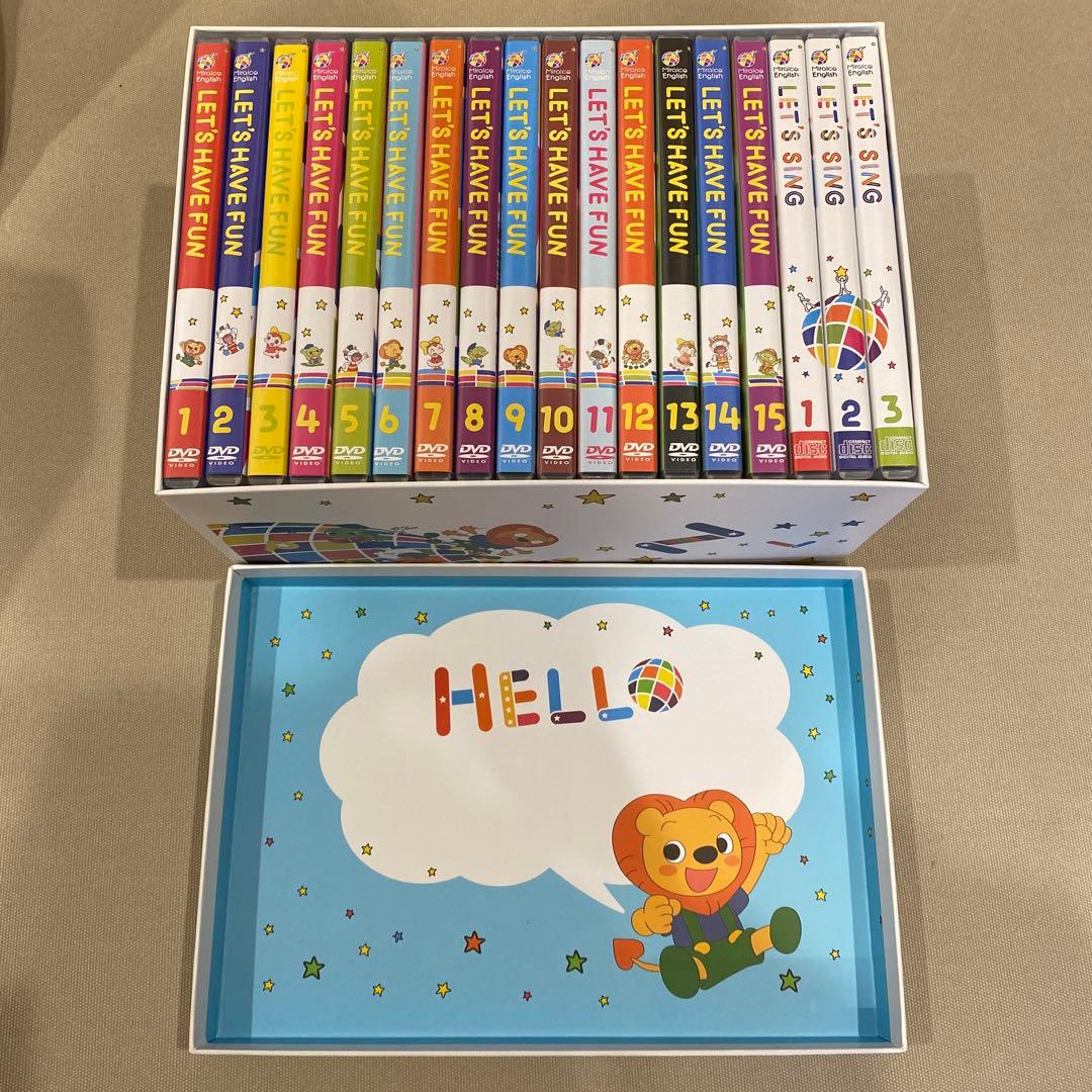 【美品】ミライグリッシュ Miraico English DVD&CD