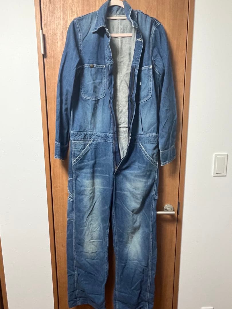 Lee デニム　オールインワン　つなぎ　LM4213 サイズS表記