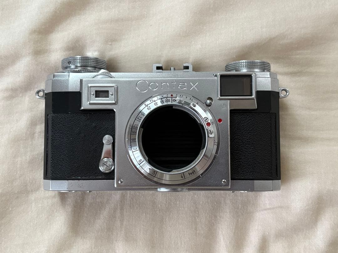 Contax IIa 本体　Sonnar 50mm F2 セット