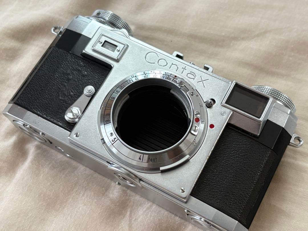 Contax IIa 本体　Sonnar 50mm F2 セット