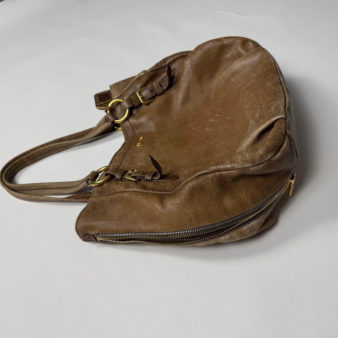 バッグ 90s Prada archive leather hand bag