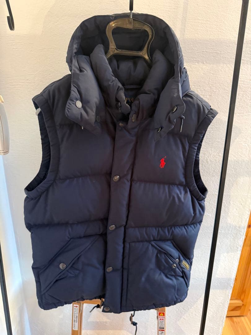 Polo Ralph Lauren ダウンベスト　Sサイズ ネイビー