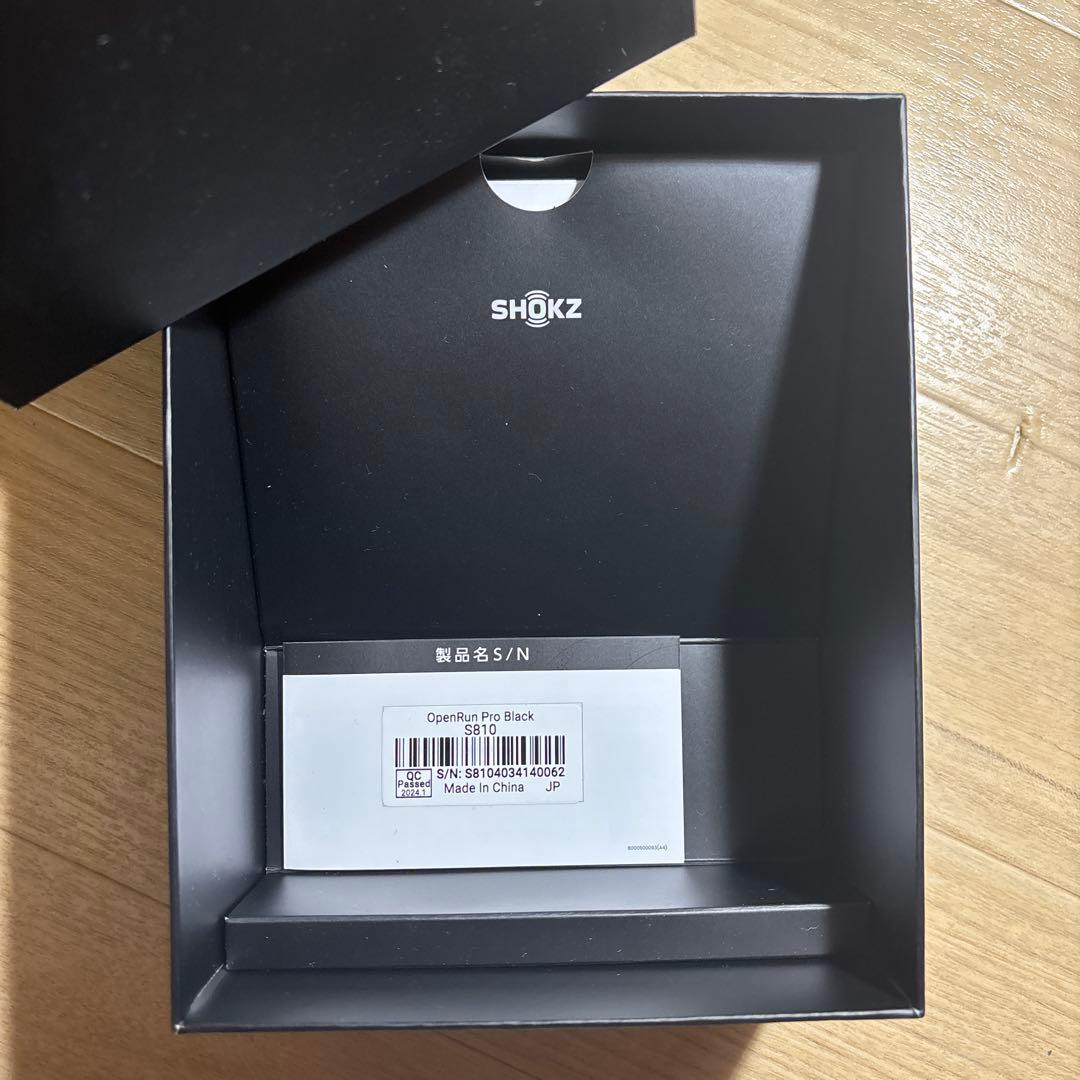 イヤホン OPENRUNBLACK PRO