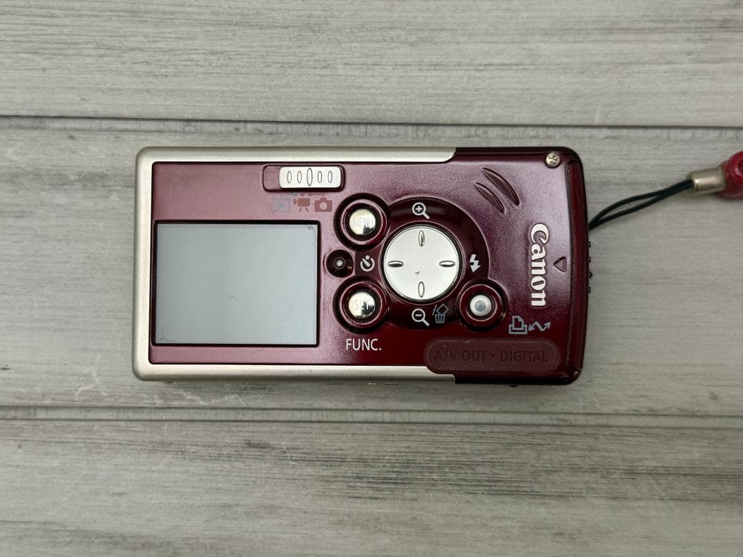Canon IXY DIGITAL L2 レッド + 純正ケース