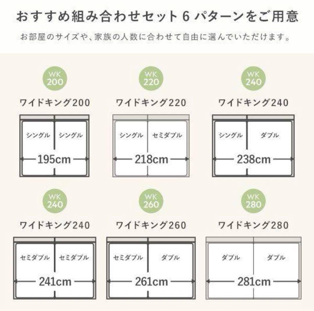 Forteo フォルテオ　コンセント付き ダブルベッドフレーム