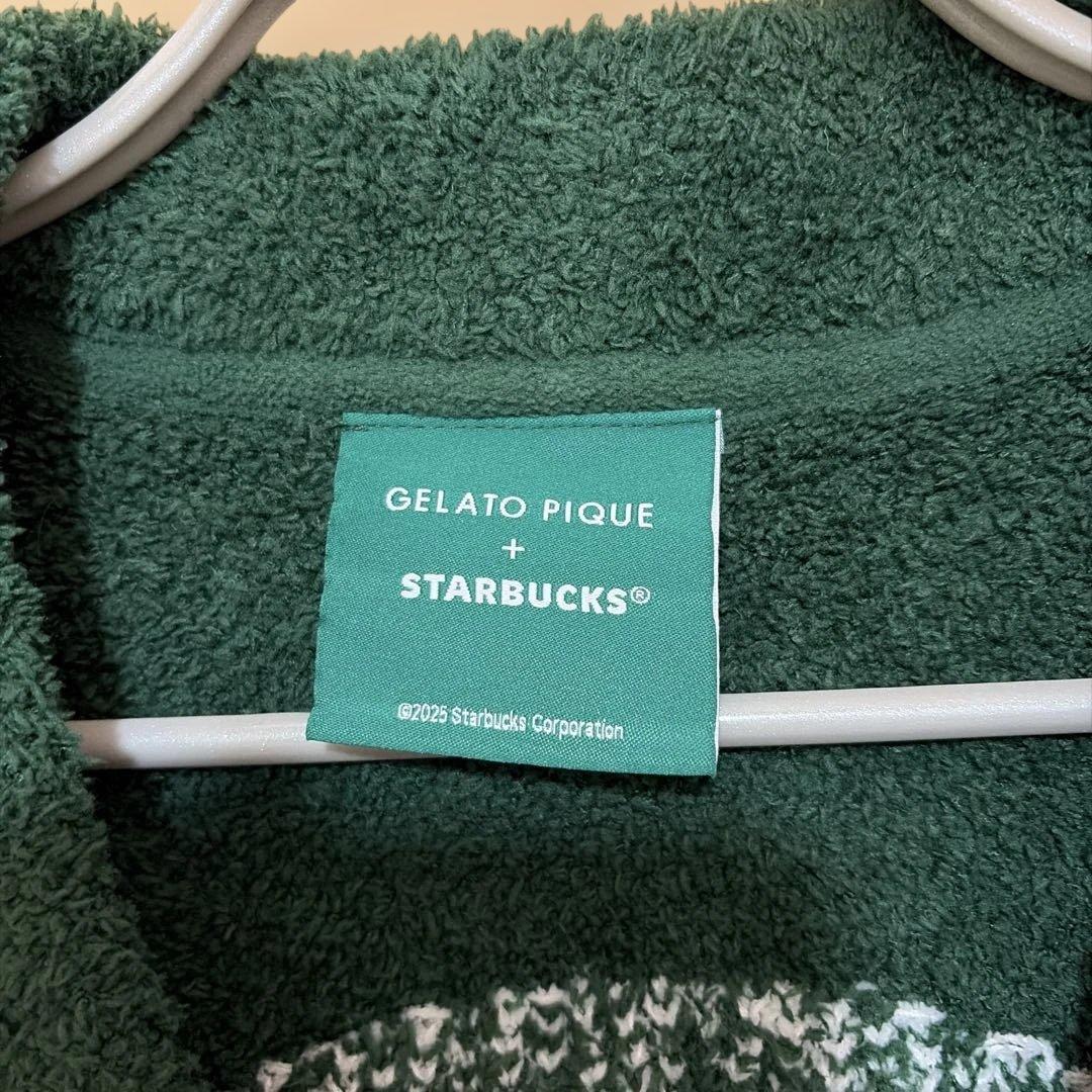 ⭐️新品未使用タグ付GELATO PIQUE + STARBUCKS カーディガン