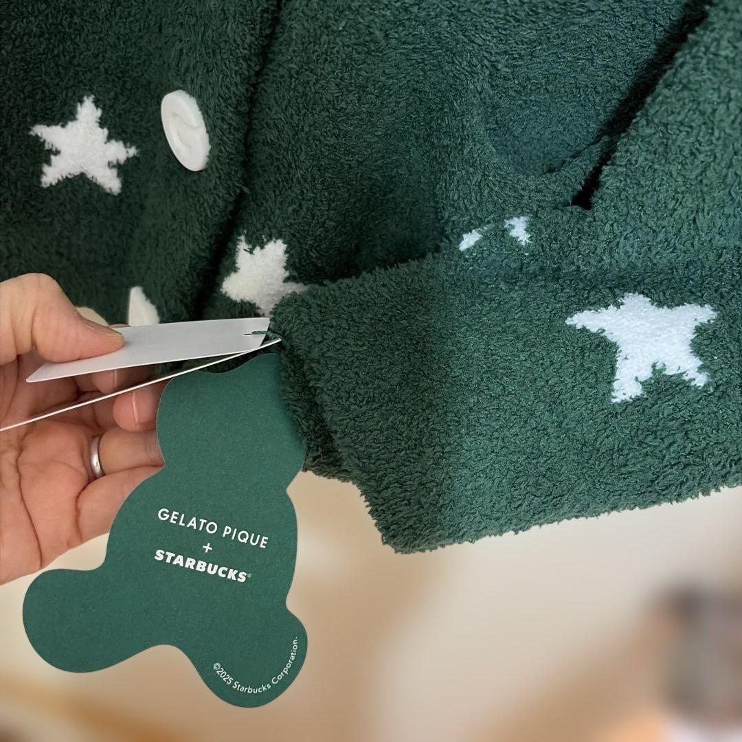⭐️新品未使用タグ付GELATO PIQUE + STARBUCKS カーディガン
