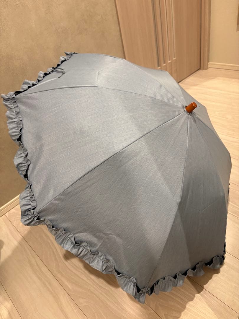 【完売品】SUN BARREIR100 ２段折 フリル / フロストブルー