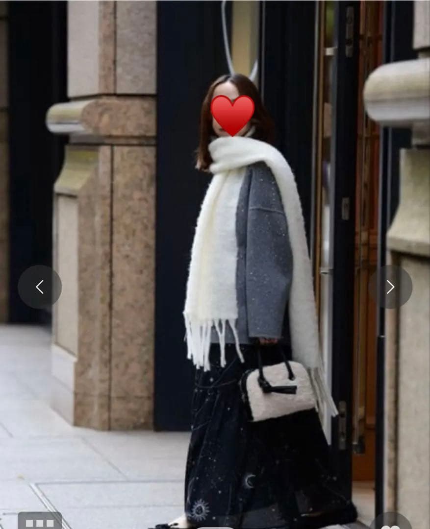 新品トゥモローランド　BALLSEY スパンコールリバー ショートコクーンコート