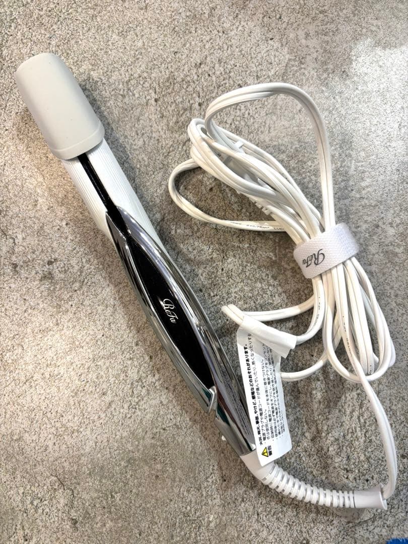 Refaリファストレートヘアアイロン(ホワイト)