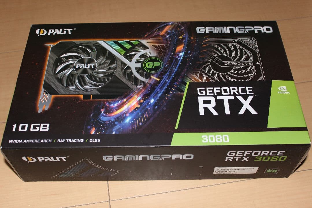 グラフィックボード・グラボ・ビデオカード PALIT GEFORCE RTX 3080 10GB