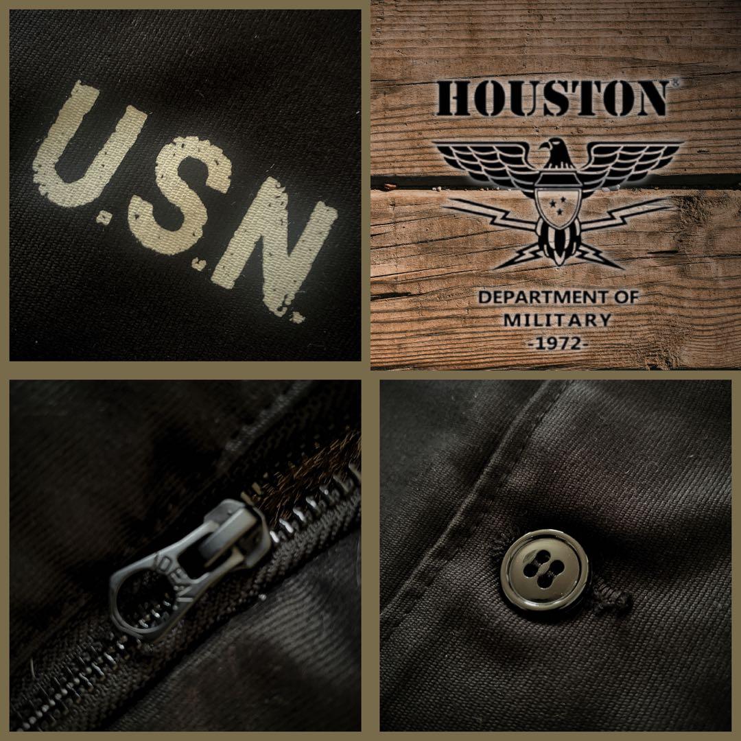 『42サイズ人気美品◎』HOUSTON（ヒューストン）N-1デッキジャケット
