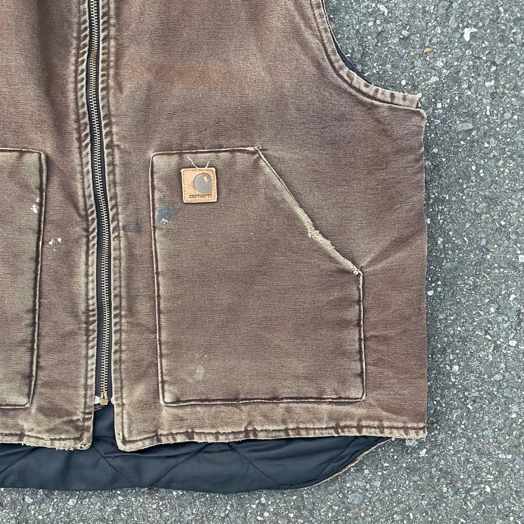 Carhartt Duck Vest ダック地ベスト