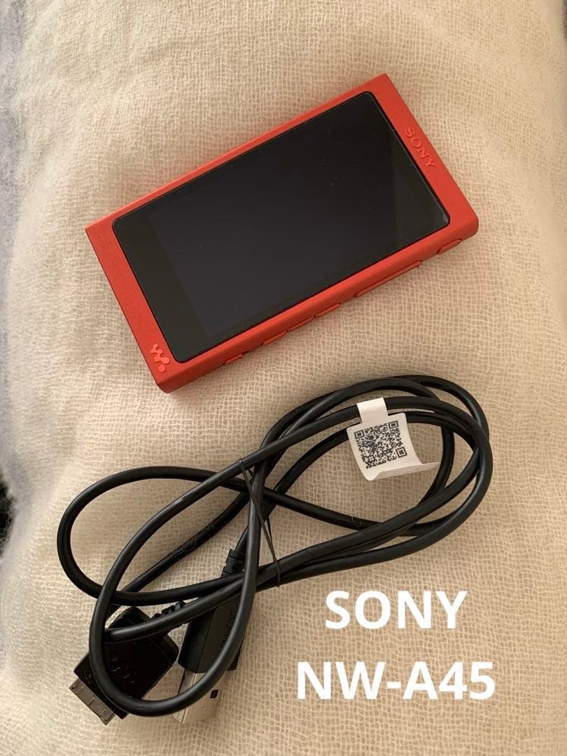 SONY ウォークマン NW-A45 トワイライトレッド　16GB