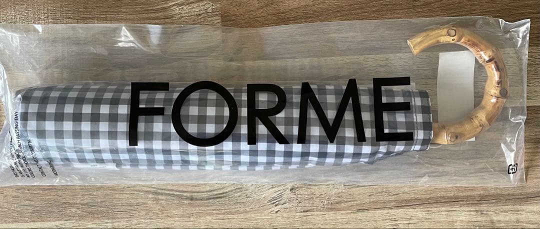 FORME 晴雨兼用　折りたたみ傘