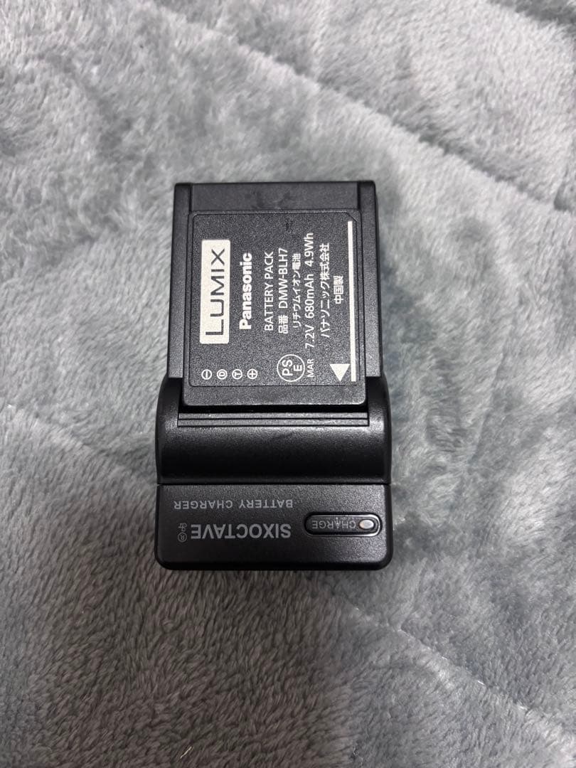 【ジャンク】LUMIX DMC-GF7 ブラウン｜望遠レンズ＋充電器付