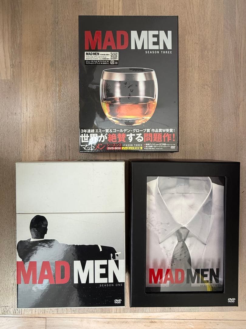 MAD MEN DVD シーズン1-3