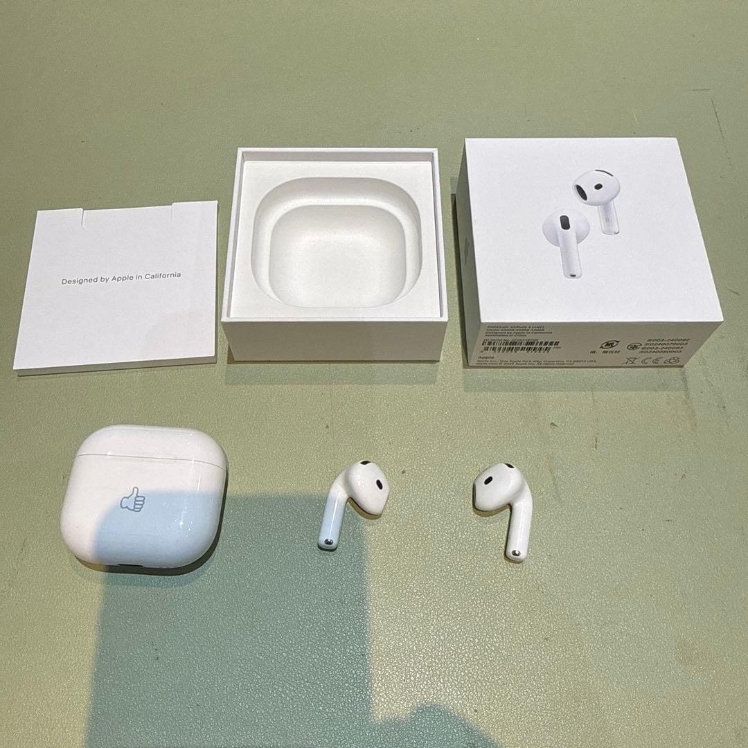 AirPods4　アクティブノイズキャンセリング搭載モデル