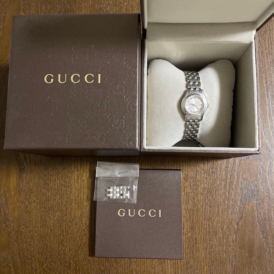 GUCCI 腕時計 ステンレススチール 5500L レディース
