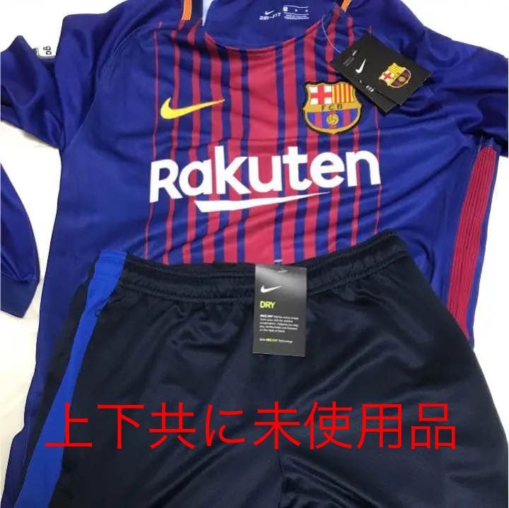 バルセロナFC サッカーユニフォームセットアンドレス　イニエスタ