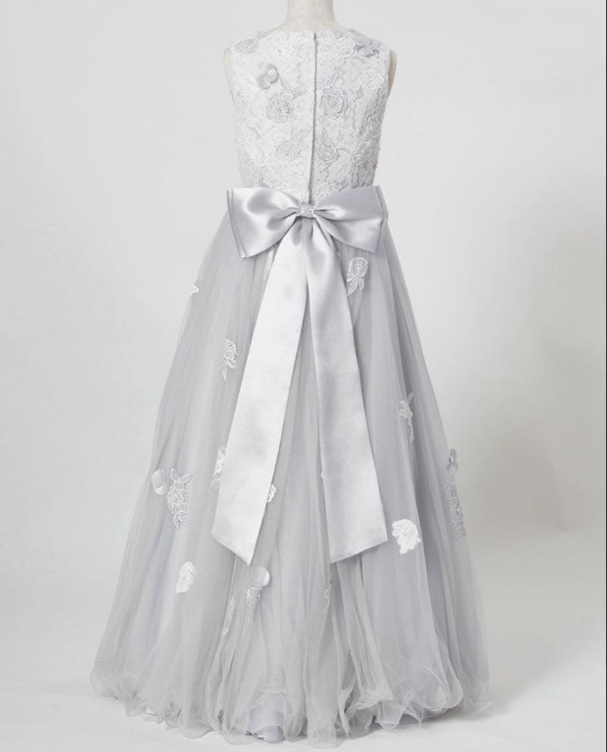 美品　TWEED DRESS ツイードドレス　演奏会ドレス　ジュニアドレス160