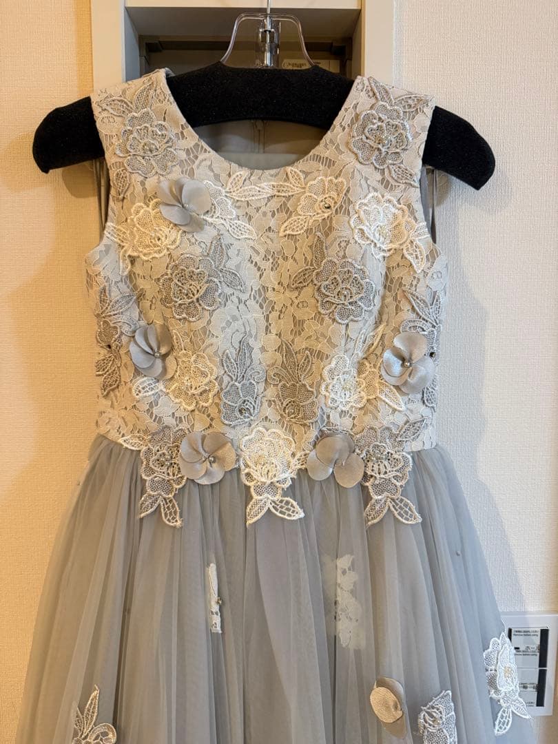美品　TWEED DRESS ツイードドレス　演奏会ドレス　ジュニアドレス160