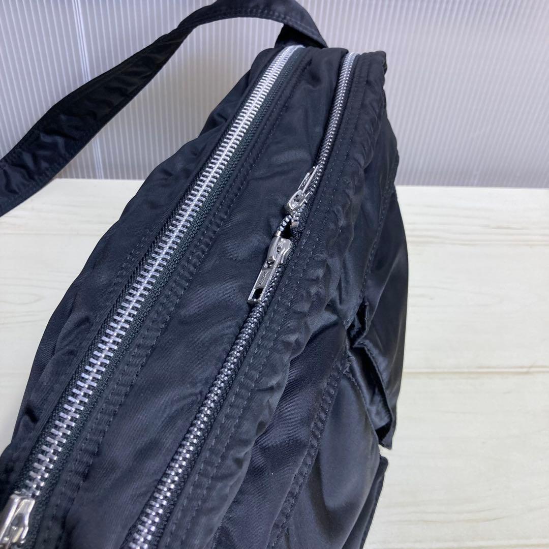 ⭐︎美品⭐︎ポーター タンカー Lサイズ 2層式 ショルダーバッグ ナイロン 黒