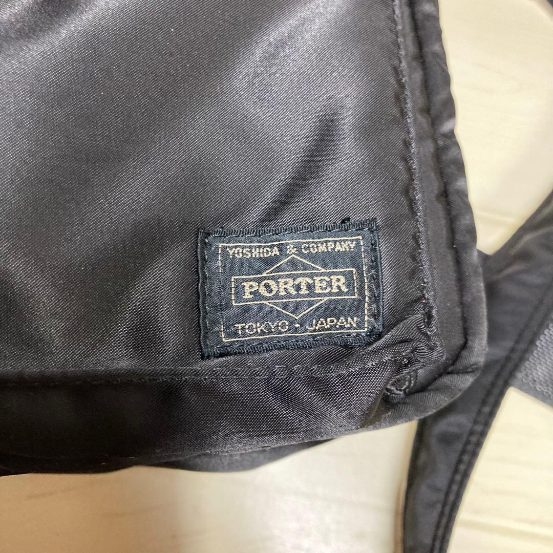 ⭐︎美品⭐︎ポーター タンカー Lサイズ 2層式 ショルダーバッグ ナイロン 黒