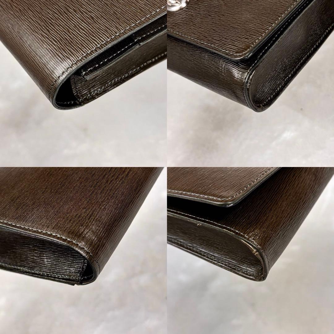 美品 Vivienne Westwood レザー ボディバッグ カーキADVAN