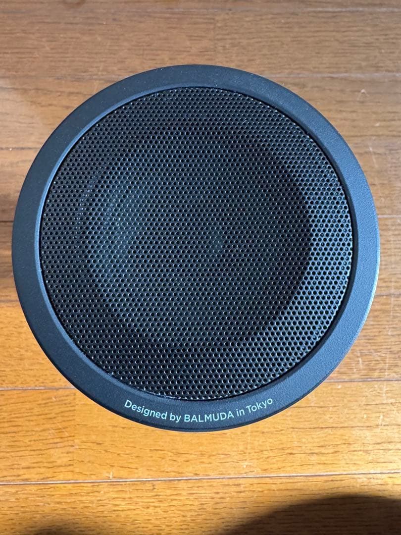 【BALMUDA】Bluetoothスピーカー ブラック M01A-BK