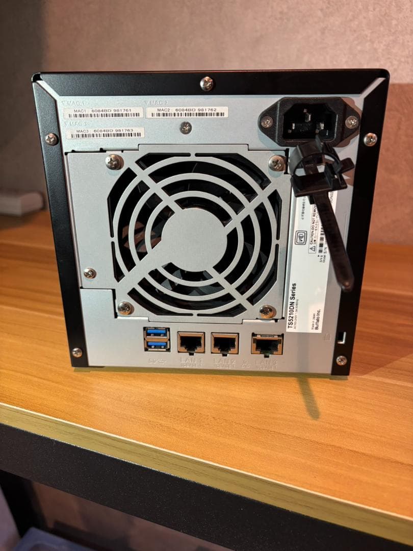 BUFFALO TeraStation NAS 日本製