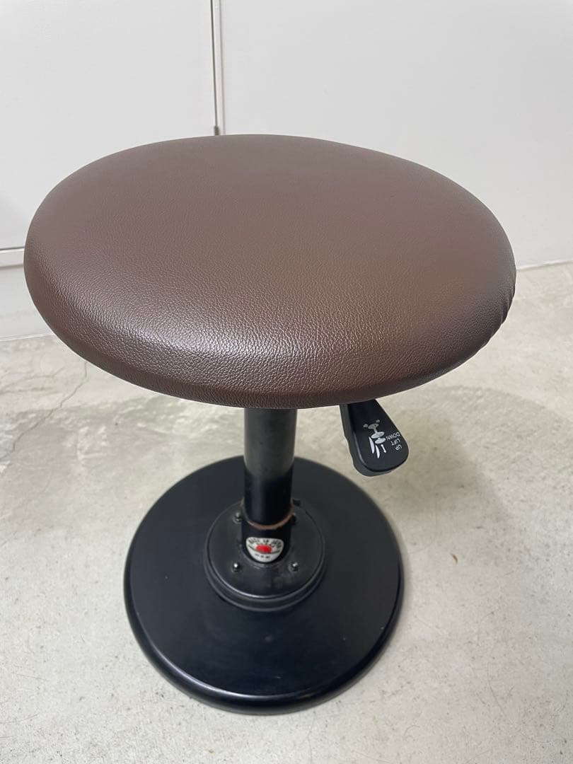 ヘッドスパスツール ダークブラウン 日本製