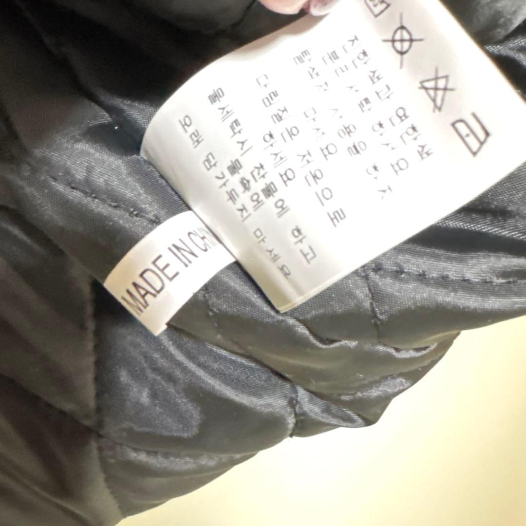 WOOHWA ハイネックハーフコート 韓国