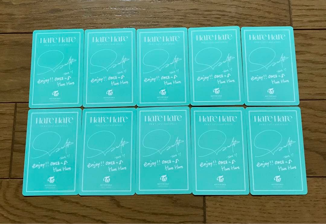 TWICE ミナ Hare Hare ハレハレ ONCE盤 トレカ フォトカード