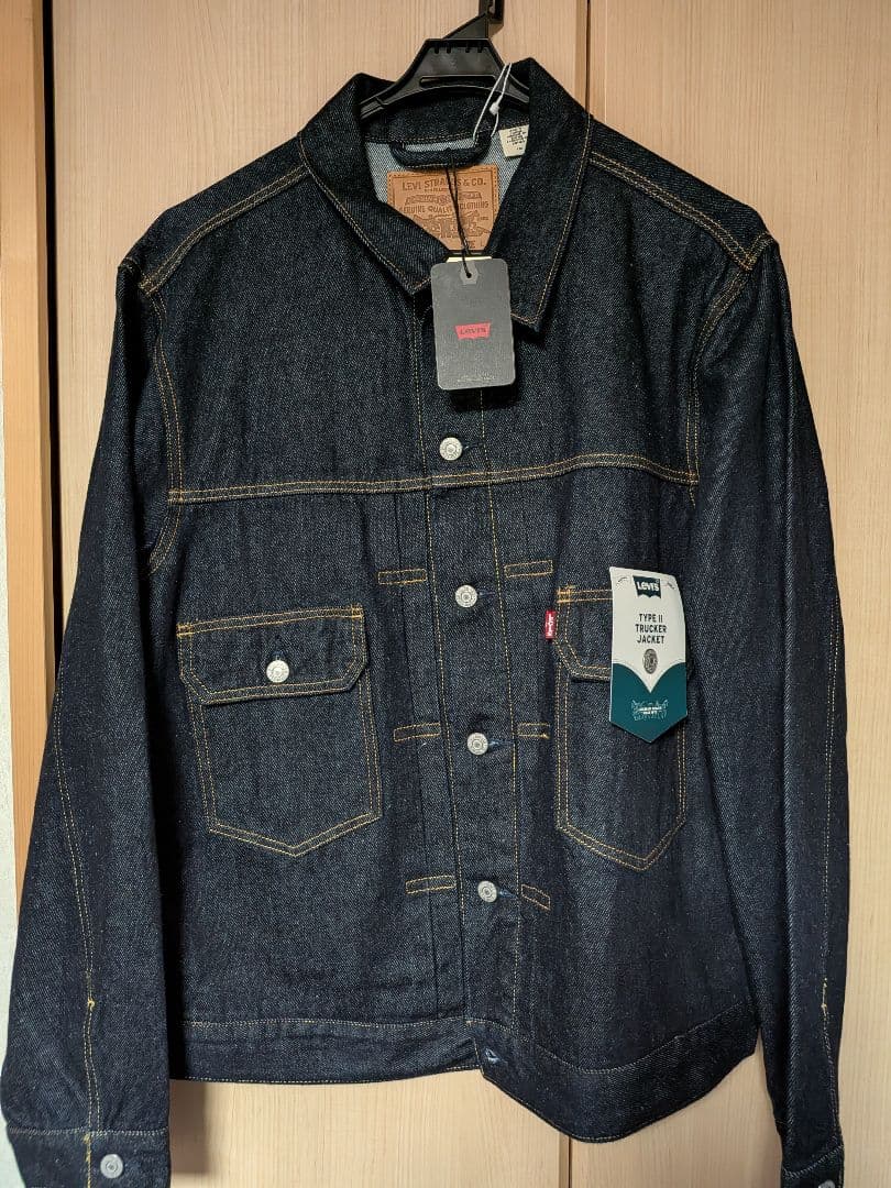 ジャケット・アウター Levi's BIOTOP TYPE 2 TRUCKER ME AGAIN EX