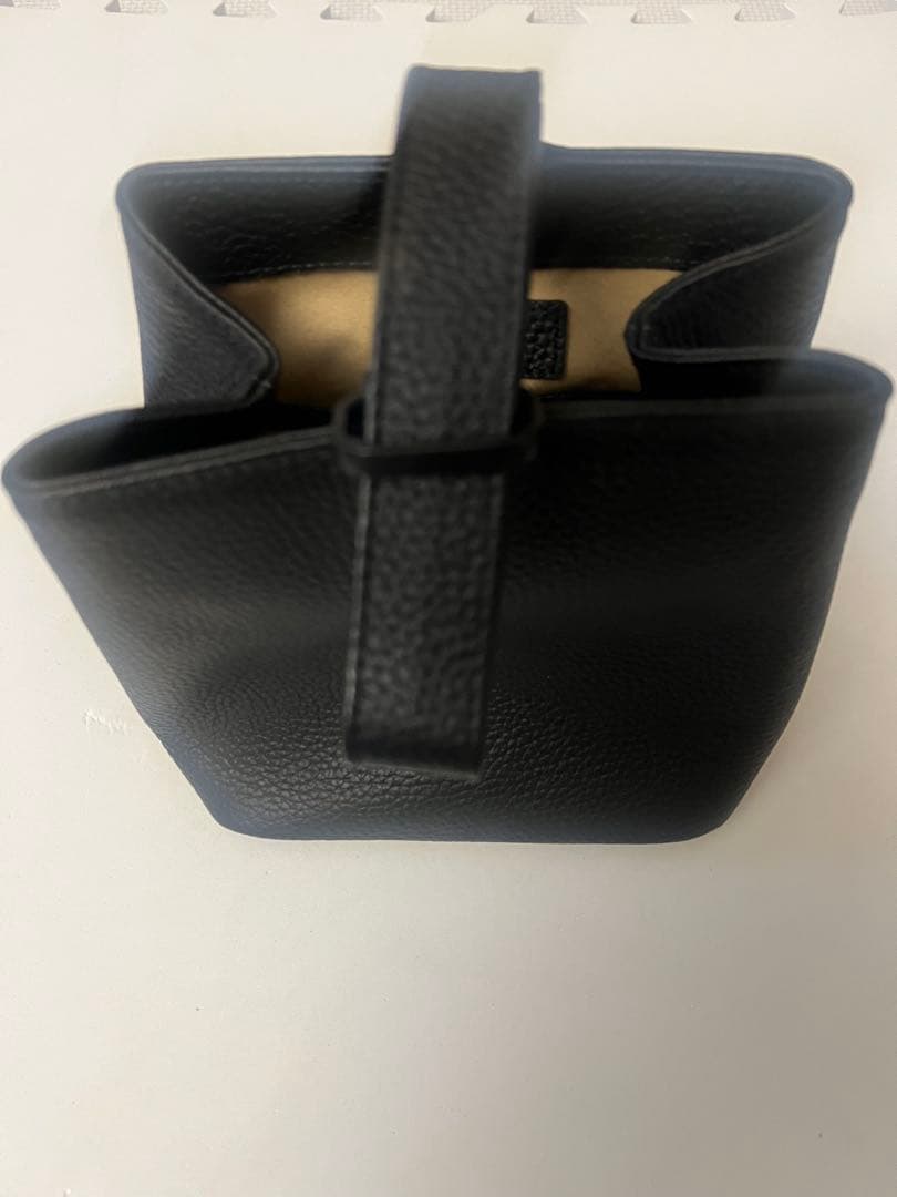 Hushtug巾着レザーバッグ