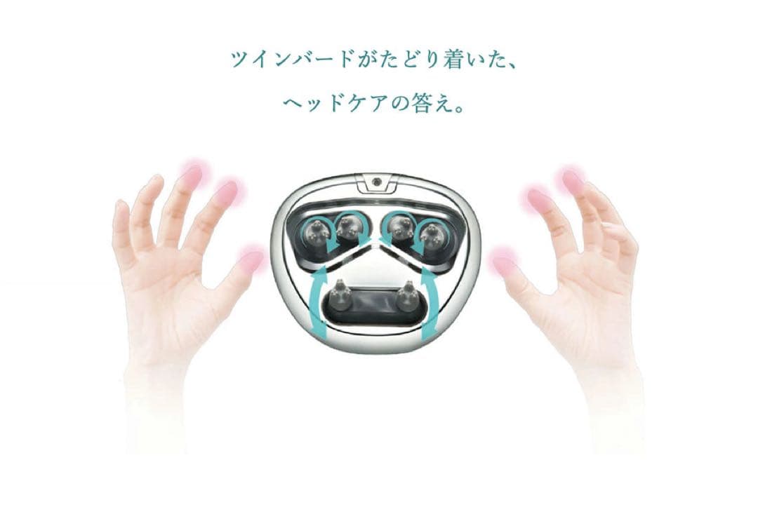 ツインバード 防水ヘッドケア機 美容　スカルプケア