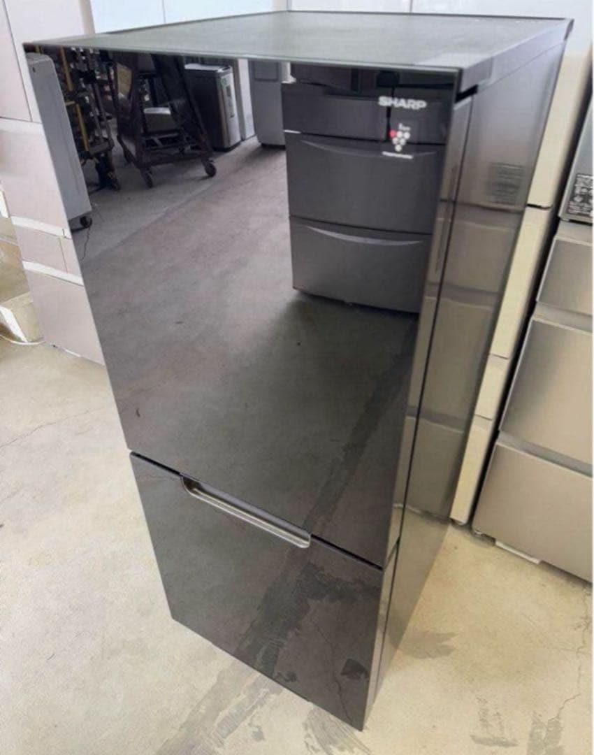 【高年式】 2024年式 152L SHARP 冷蔵庫 SJ-GD15P-B
