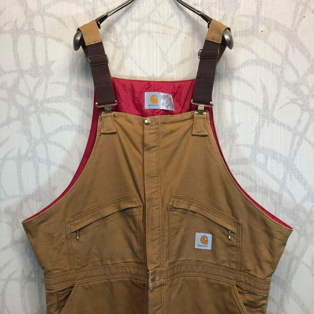 カーハート オーバーオール　　キルティング　80s