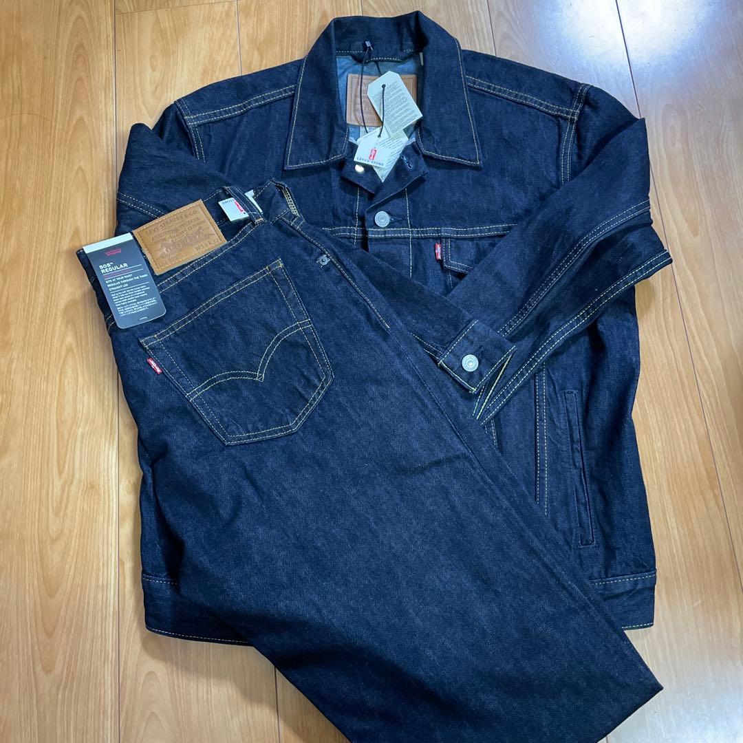 LEVI'S PREMIUM リーバイス セットアップ　赤耳　W33