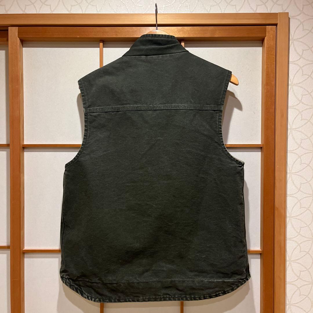 Carhartt ダークグレー ベスト ミディアムレギュラー　人気とレアなMOS
