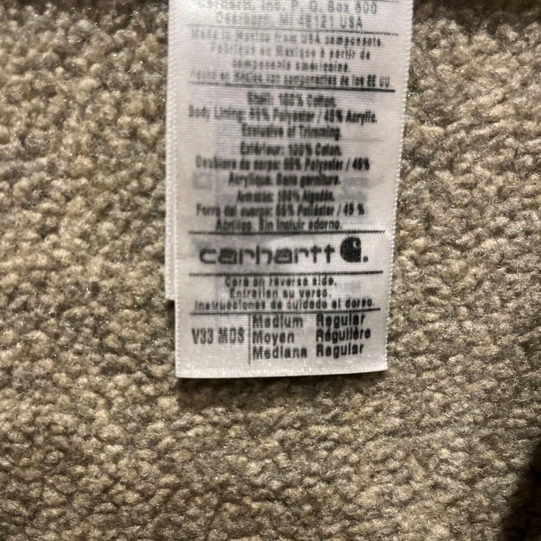 Carhartt ダークグレー ベスト ミディアムレギュラー　人気とレアなMOS