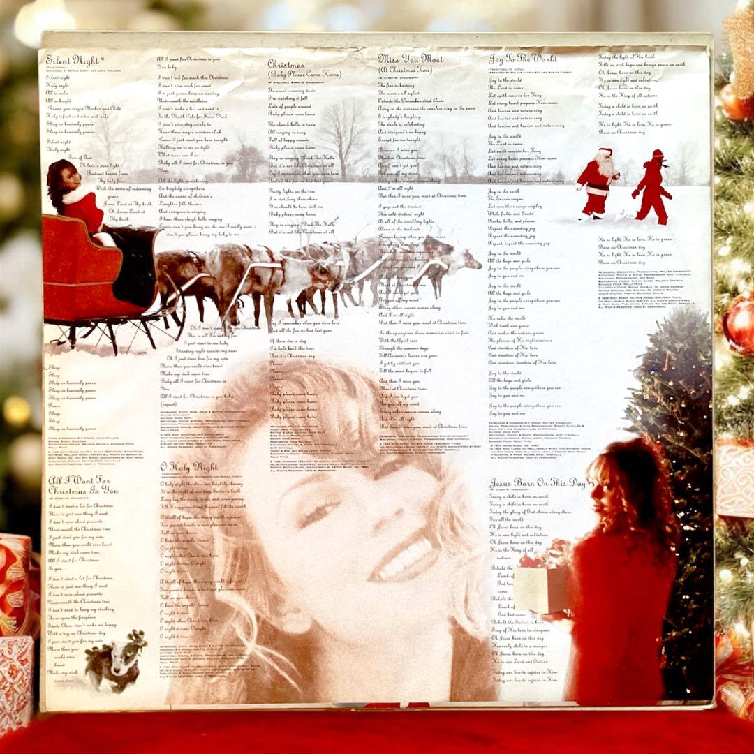 マライア・キャリー Merry Christmas 94年 EU盤 LP