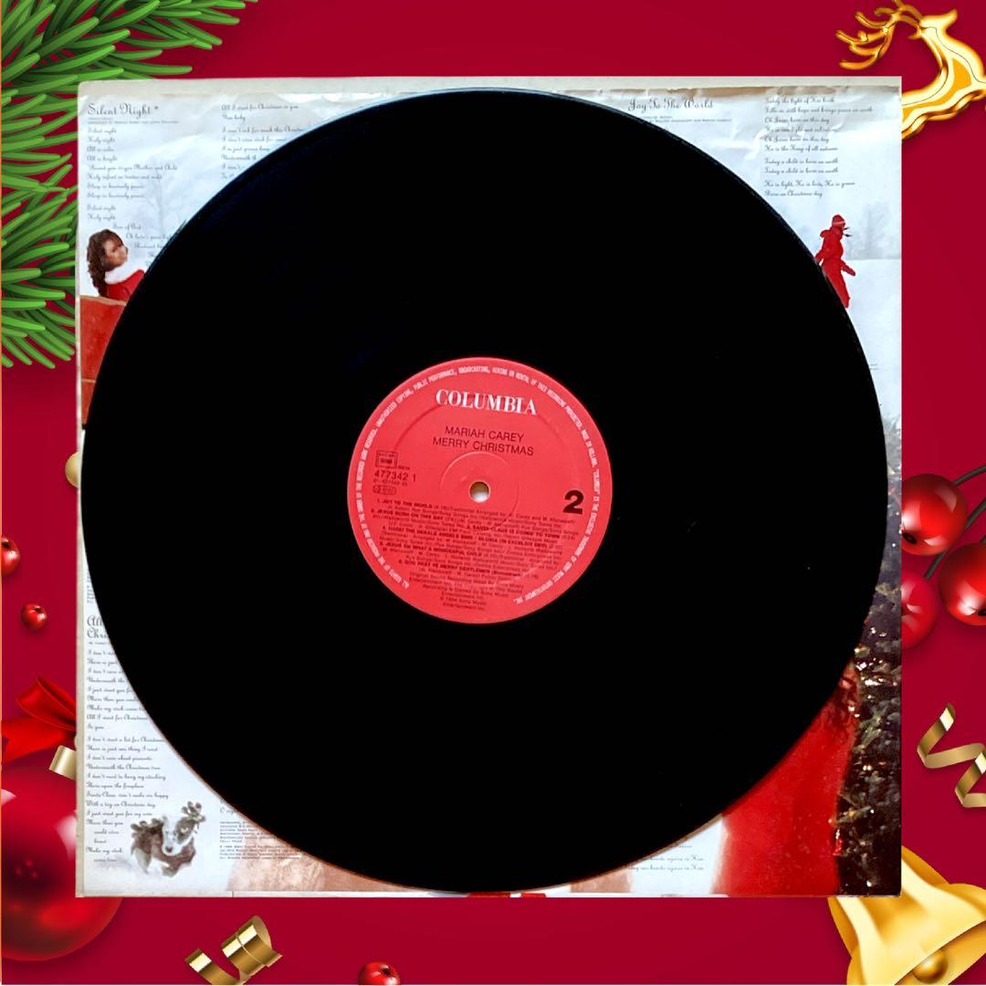 マライア・キャリー Merry Christmas 94年 EU盤 LP