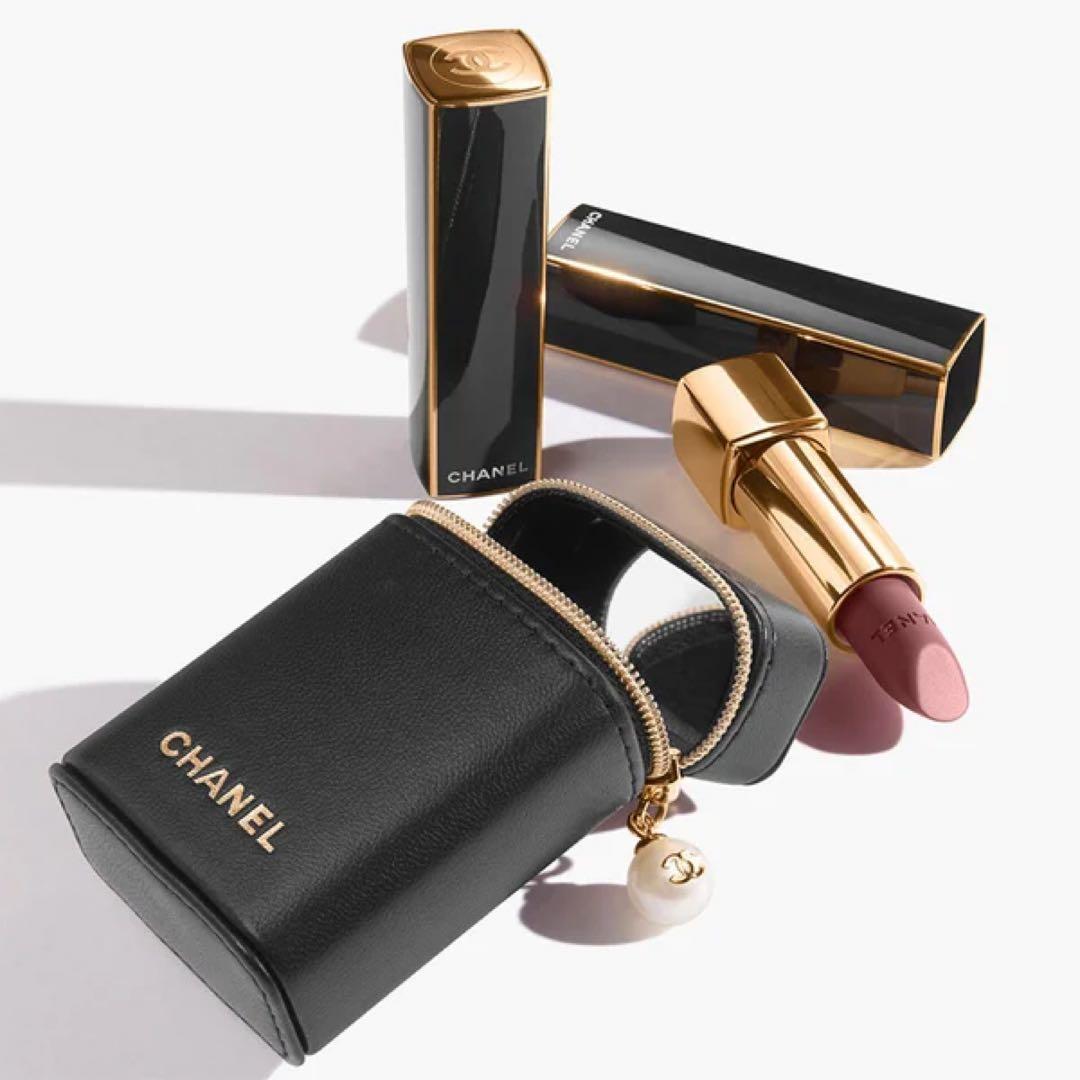 シャネル ルージュ アリュール ヴェルヴェット レ ペルル セット オブ 2