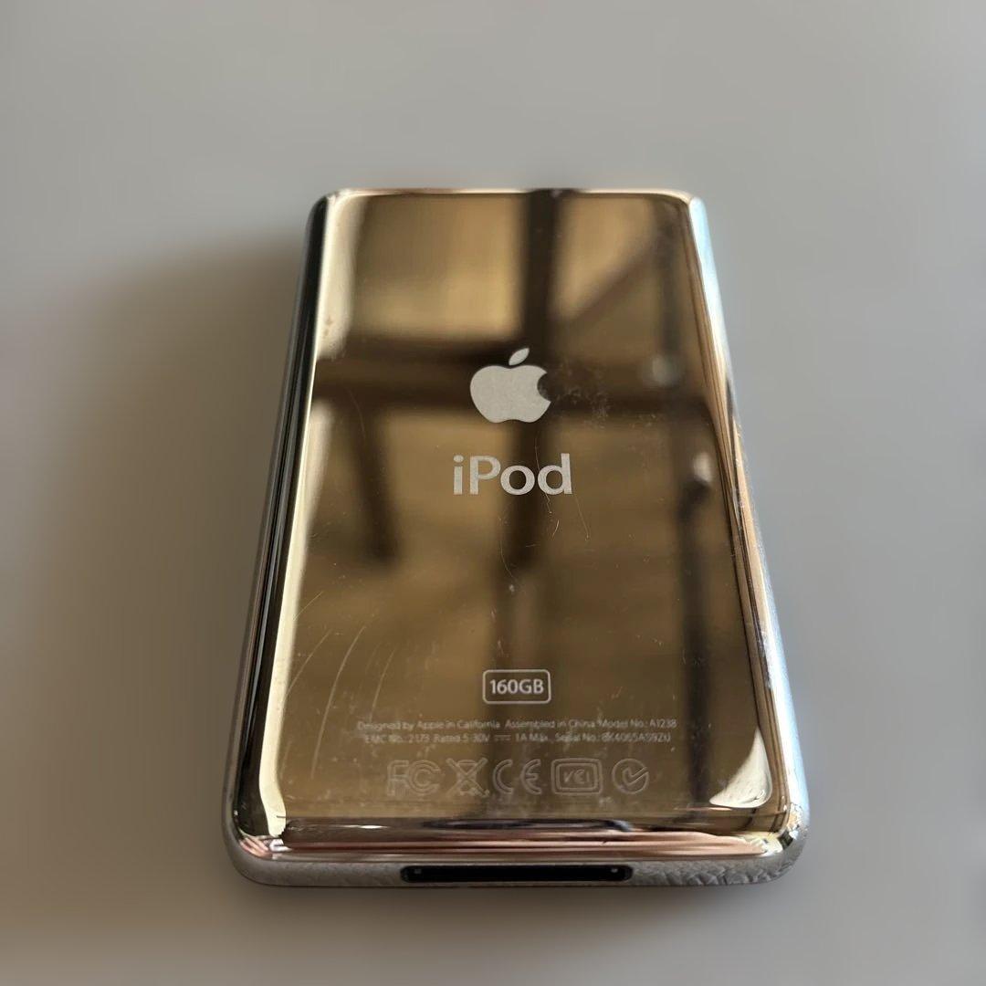 【ジャンク品】Apple iPod Classic 160GB シルバー