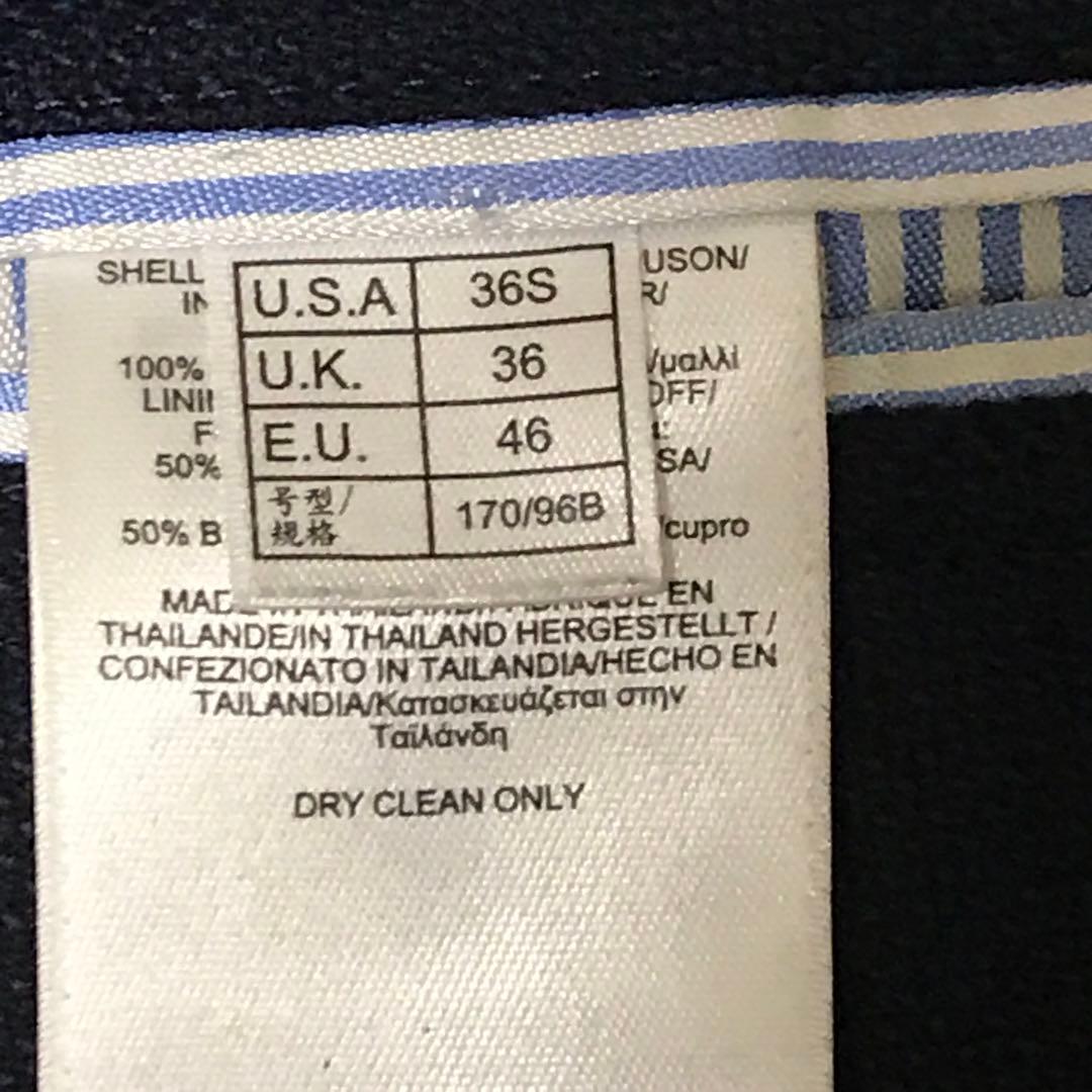 ブルックスブラザーズ　36S ブレザー　ホップサック　フィッツジェラルド