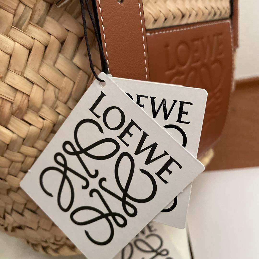 ゆさみ✴︎【新品】LOEWE ♡ かごバッグ ブラウン
