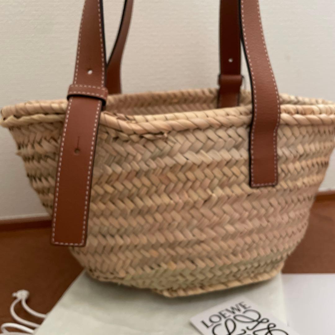 ゆさみ✴︎【新品】LOEWE ♡ かごバッグ ブラウン
